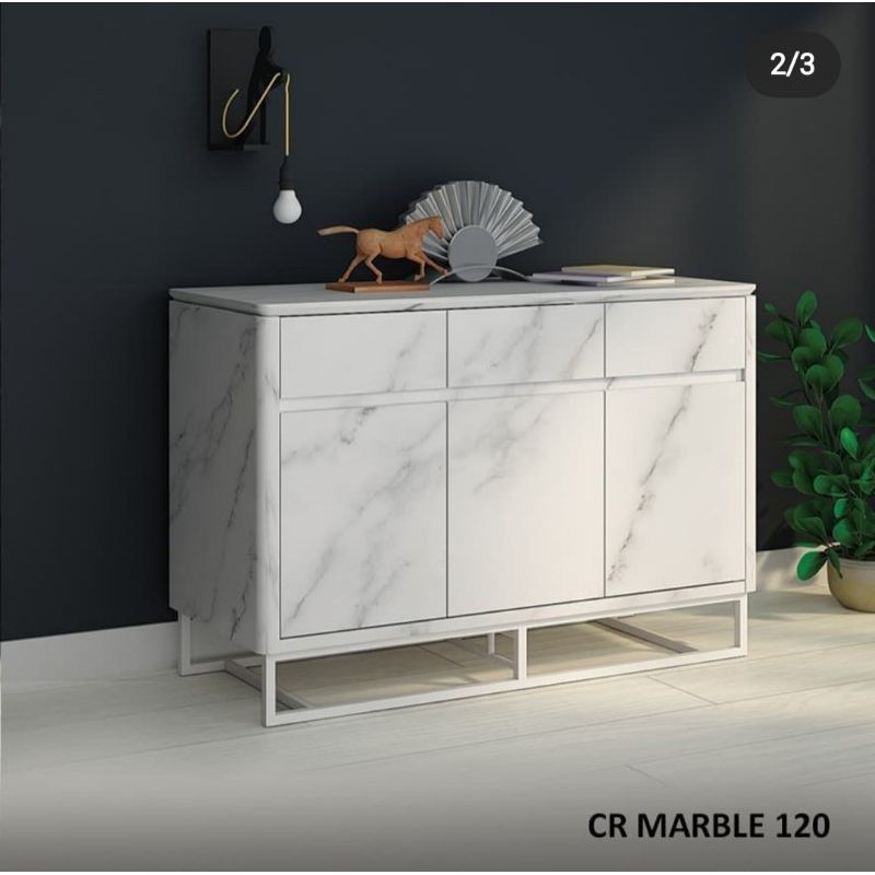 CREDENZA / BUFET SIANTANO CR MARBLE 120 DAN 160