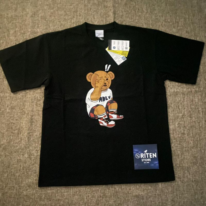 ADLV Check Pants Bear Tee Black Original