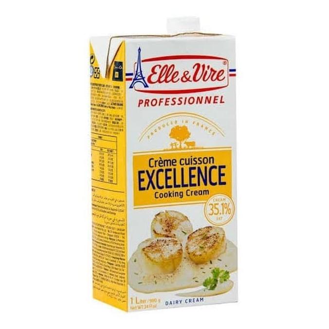 

(BISA COD) ELLE & VIRE COOKING CREAM ELLE&VIRE 1L