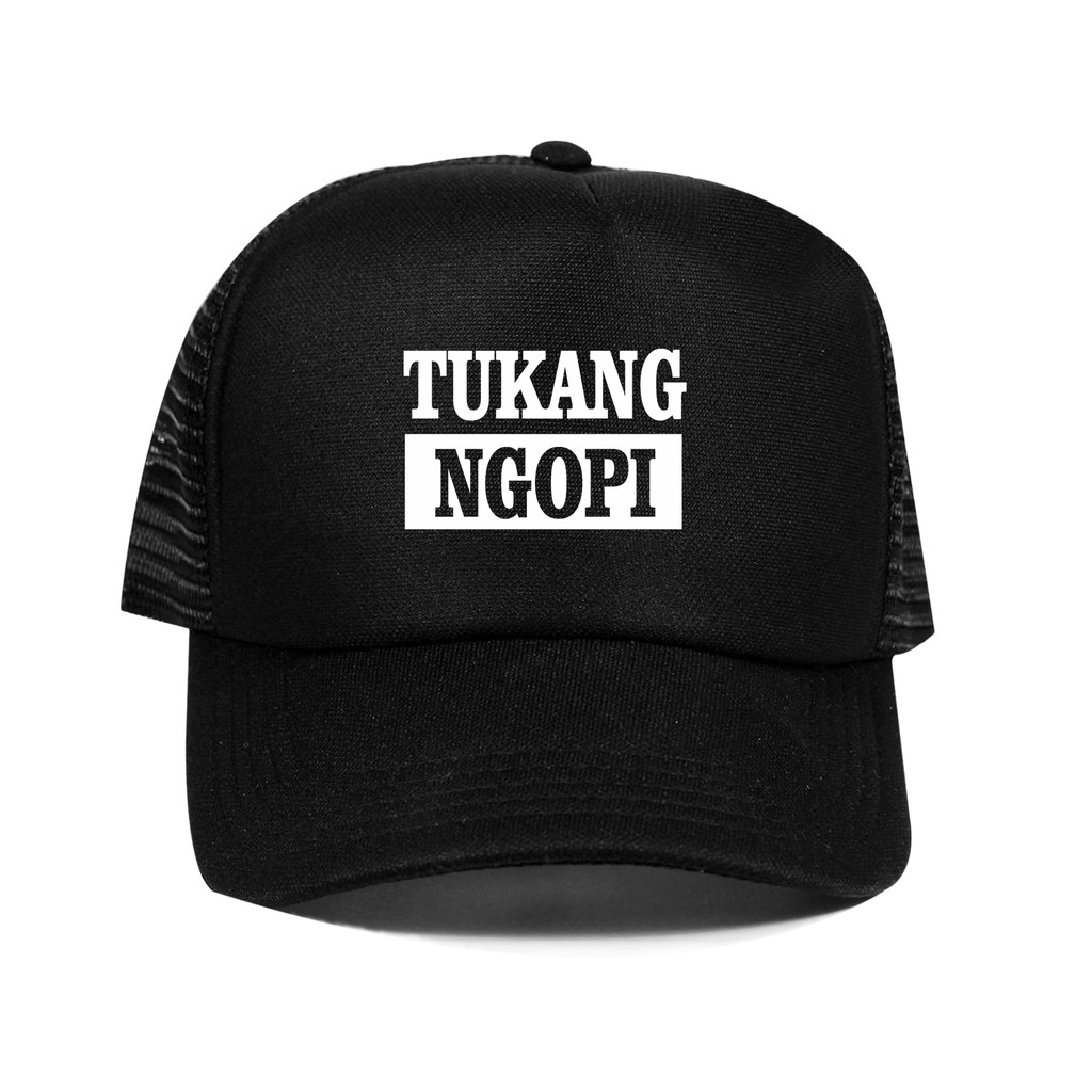 TOPI TUKANG NGOPI CANDU PECANDU KECANDUAN Topi Tukang Ngopi