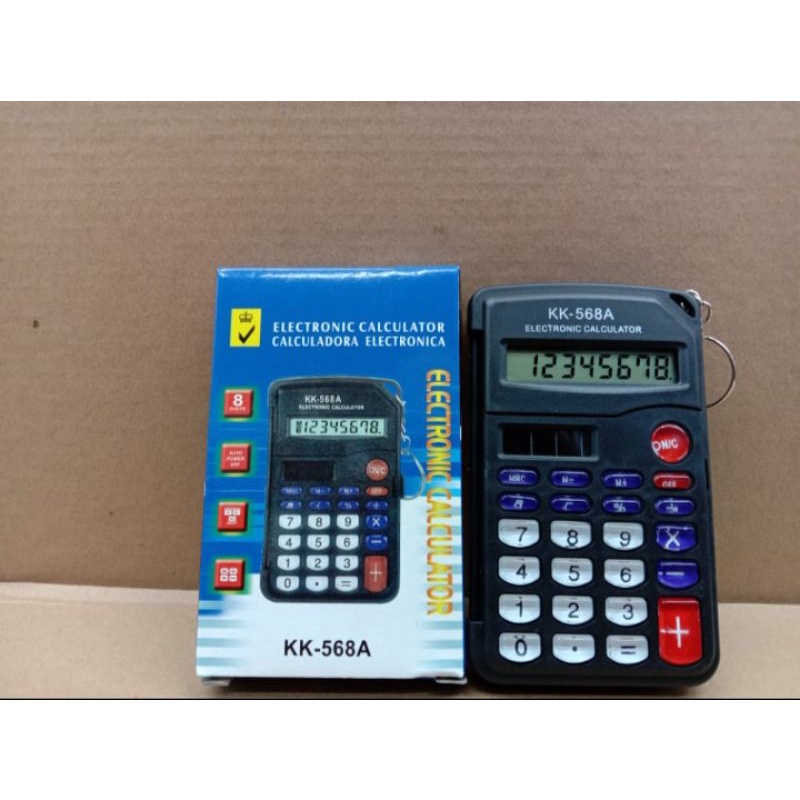 

KK 568A Kalkulator Pocet/Saku 8 Digit