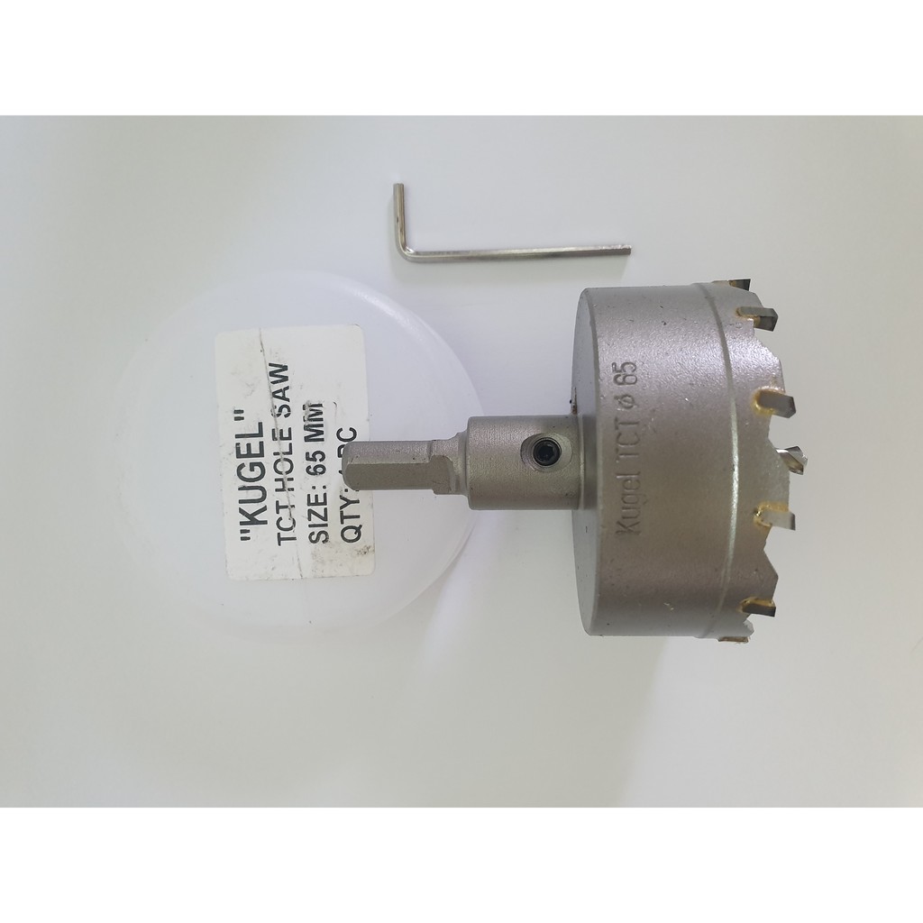 KUGEL HOLE SAW TCT 65 MM - MATA BOR STAINLESS STEEL - ORIGINAL