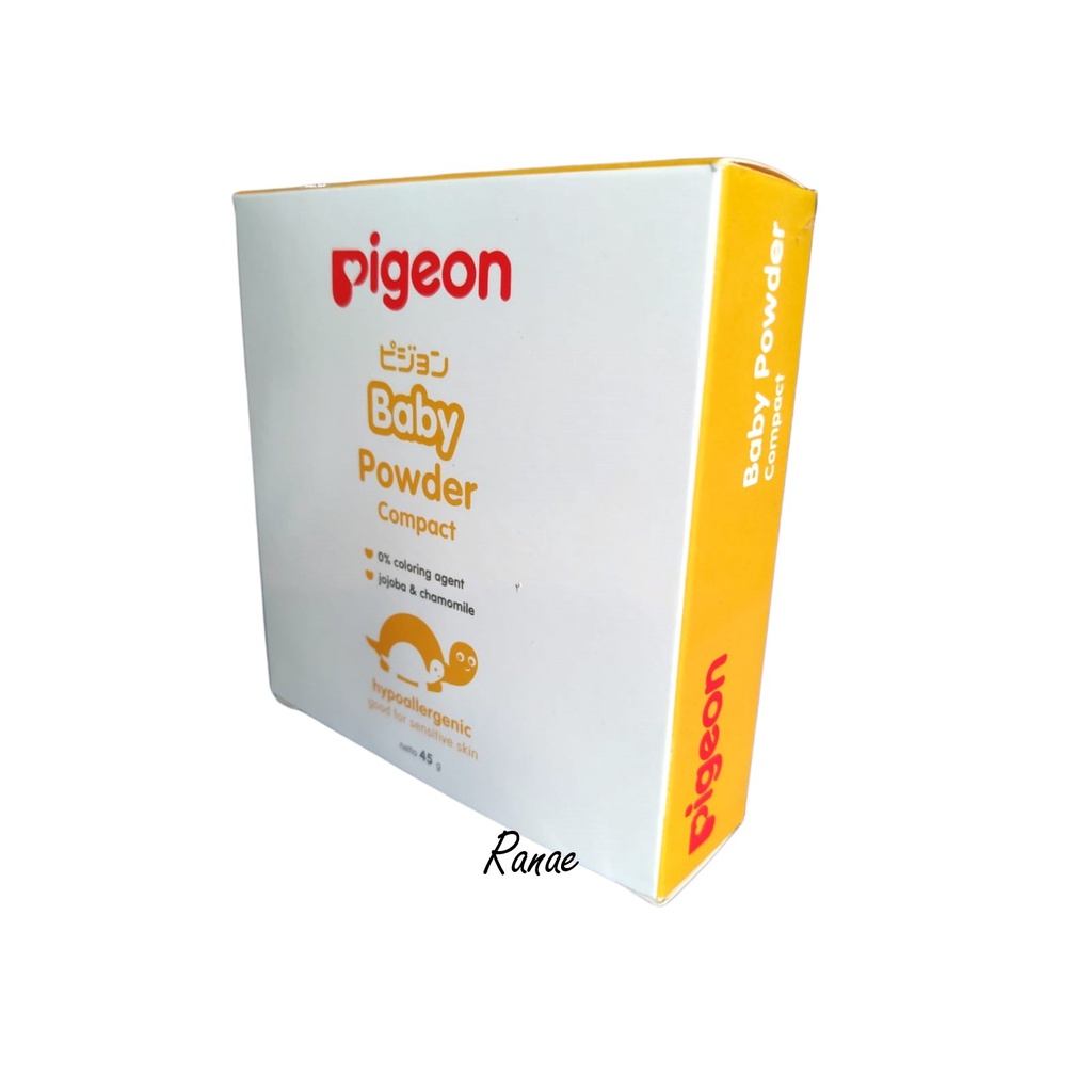 Pigeon Compact Powder Bedak Bayi Bedak Padat