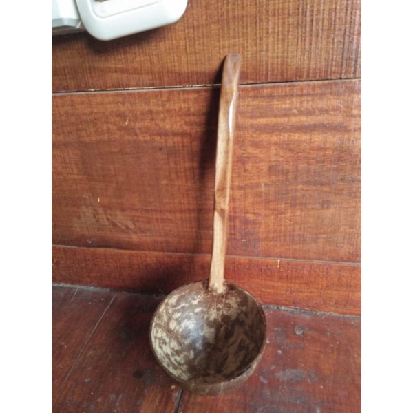 Centong sayur batok kelapa/irus sayur ceper batok kelapa