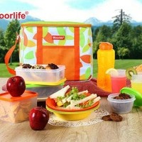 Moorlife Picnic Time set wadah bekal piknik tempat makan