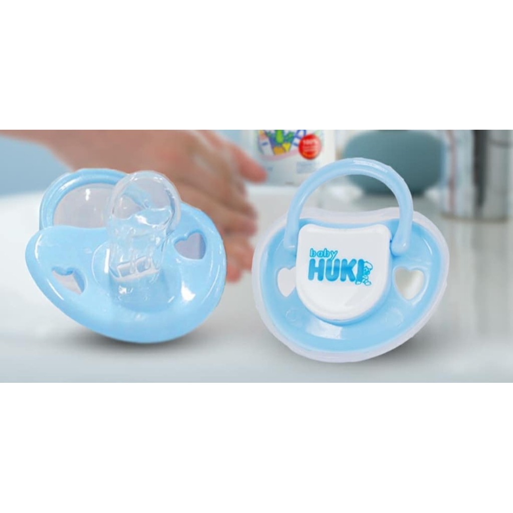 Empeng bayi/empeng gepeng baby Huki/Empeng Orthodontic Huki