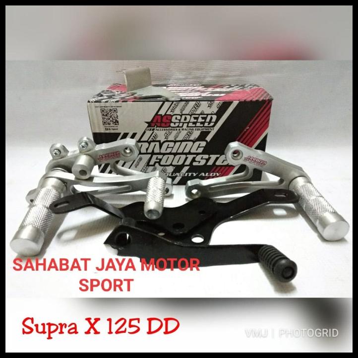 Foot Step Underbone Asspeed Supra X 125 Double Disk