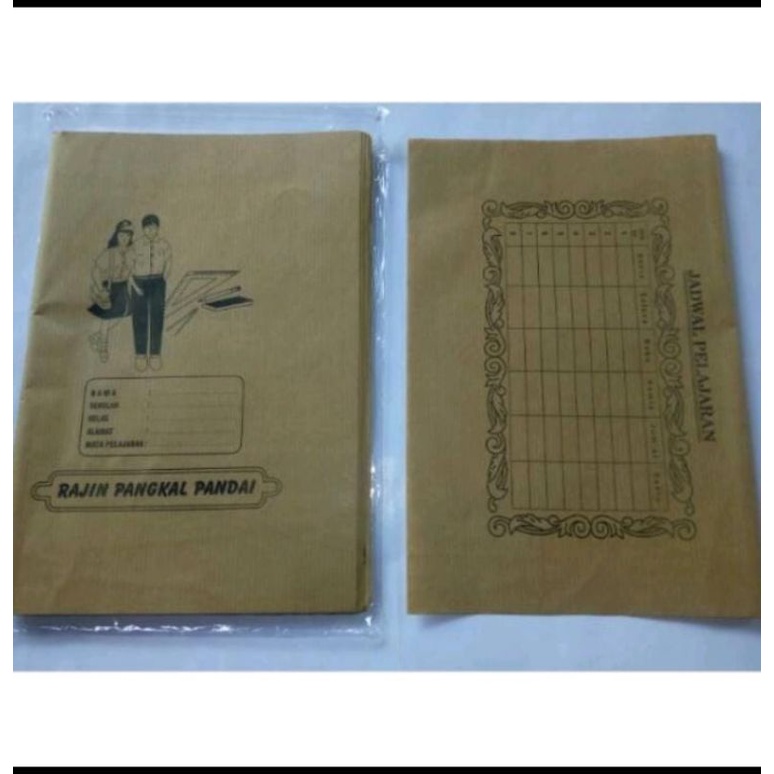 

(10 pcs) Sampul buku kertas/Sampul Coklat