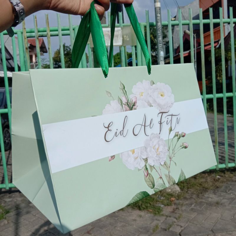 

PAPERBAG EID MUBARAK, PAPERBAG LEBARAN, PAPERBAG KUE KERING IDUL FITRI 2022