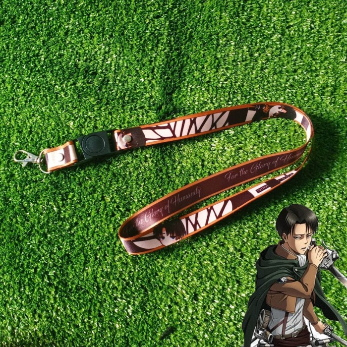 

Mudah Kalung Id Card Holder Tali Name Tag Anime Snk Shingeki - Lanyard Levi Bergaransi