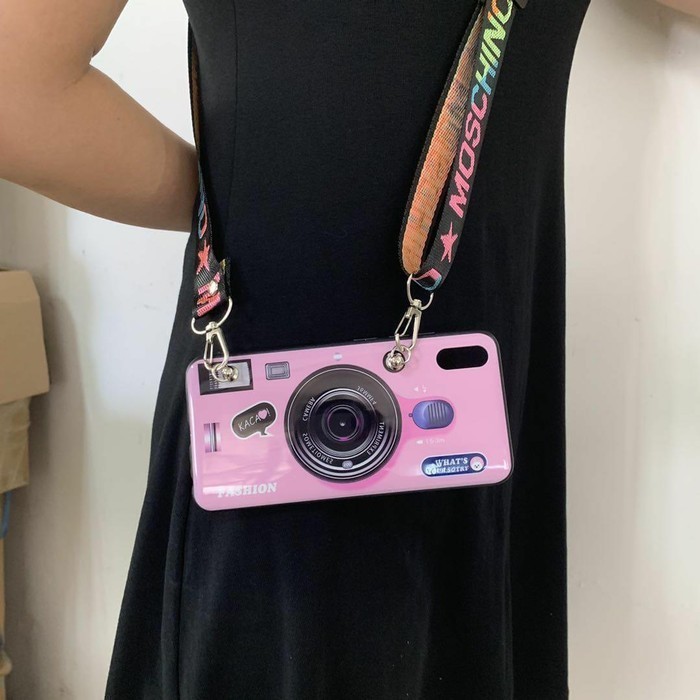 Luxury 3D Camera Case UV Bluelight + Tali Moschinoo Realme 17