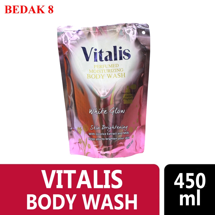 Vitalis Body Wash Pouch 450 ml