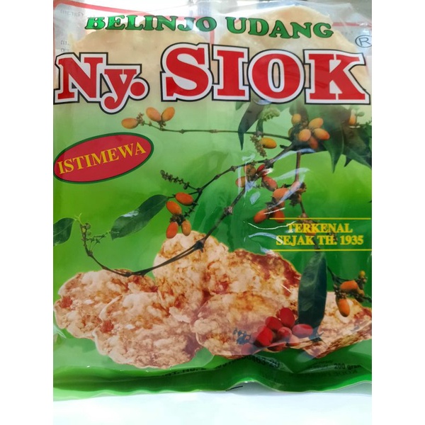 

Emping Udang Ny Siok Istimewa 200gram