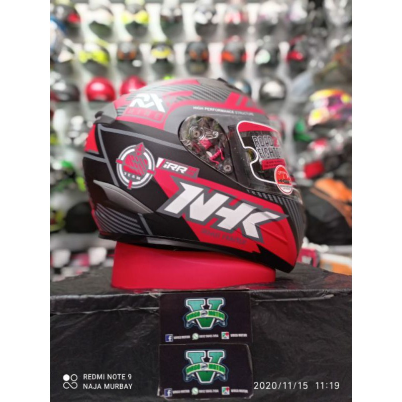 NHK RX9 RACER X BLACK/RED DOFT