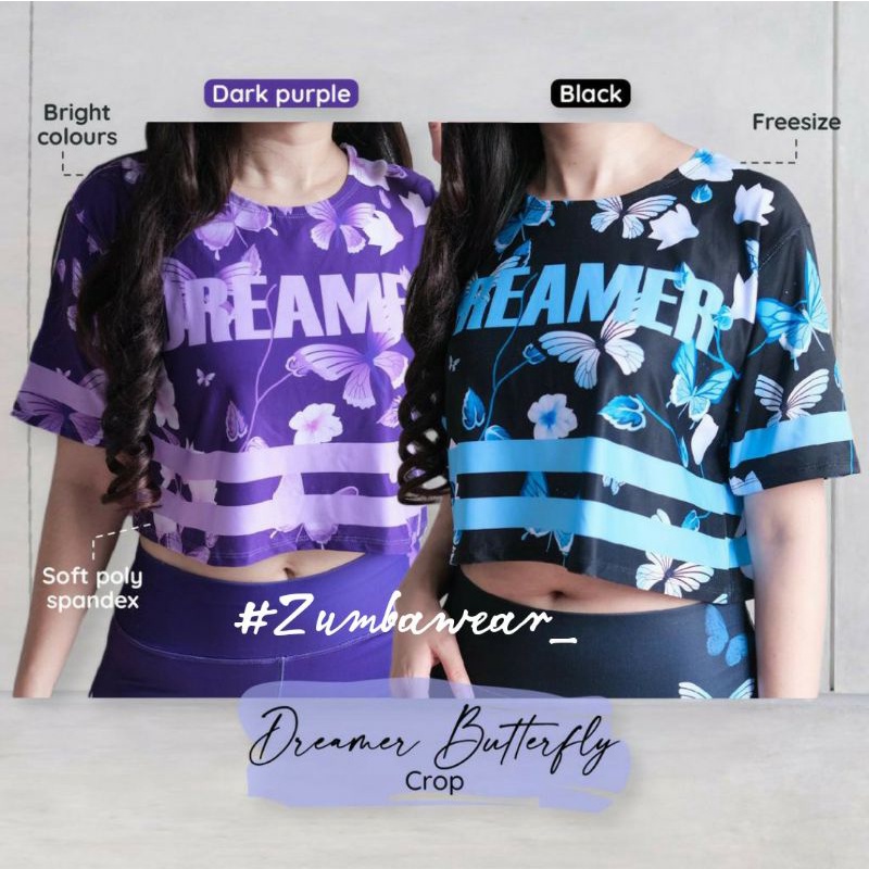 DREAMER BUTTERFLY CROP