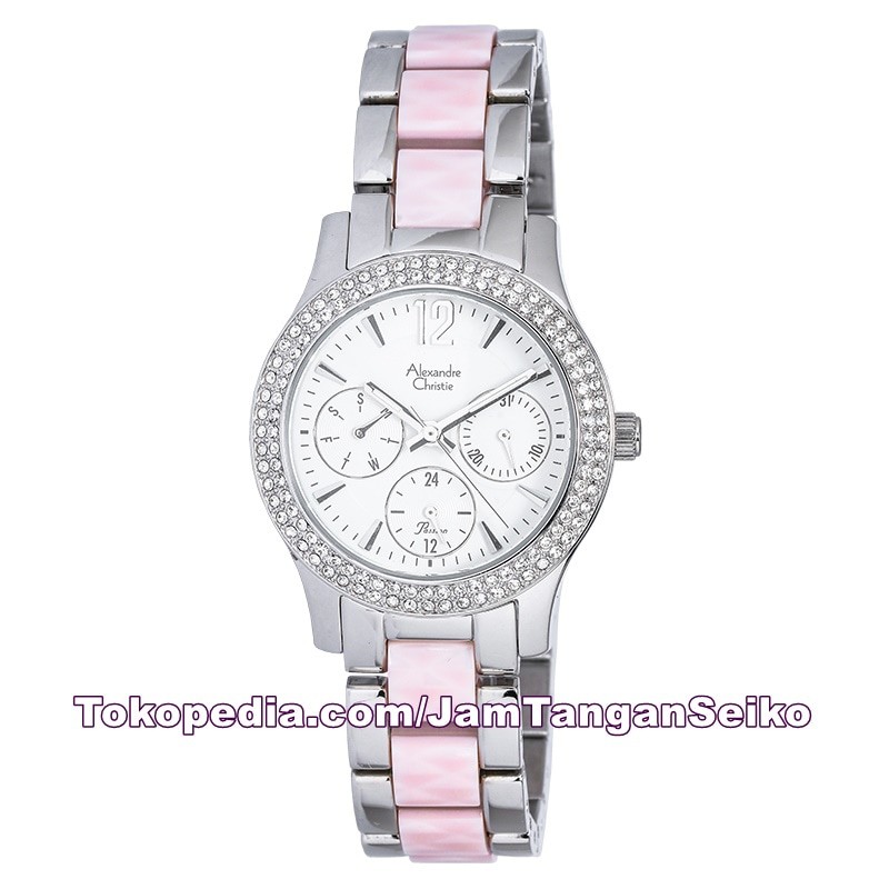 Jam Tangan Wanita Alexandre Christie AC 2608 BF BSSSLPN Stainless Stee