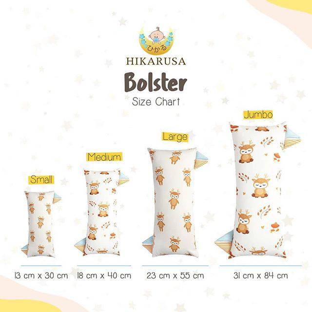 Hikaru Bolster / Guling Hikaru / Hikarusa / Bantal Sky Deer, Baby Shark, Family, Big Deer