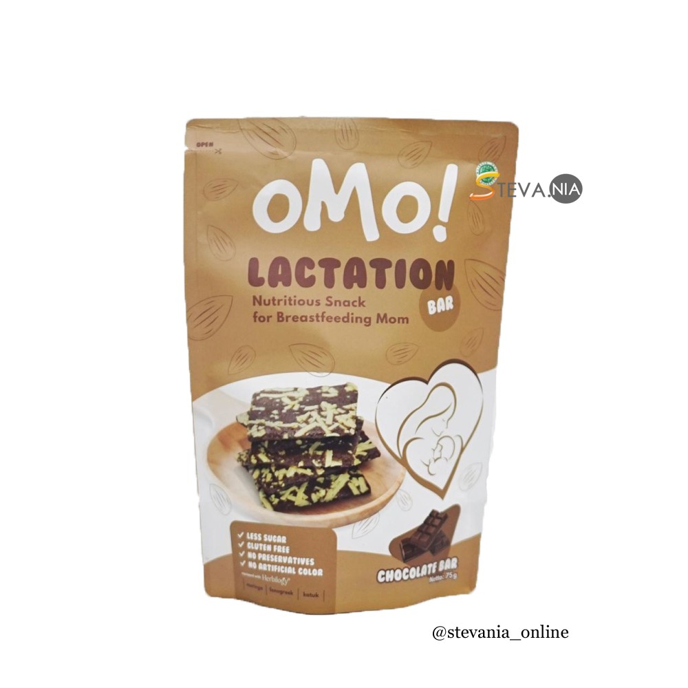 

Omo Healthy Snack Lactation Cookies - Chocolate Bar 75GR Original