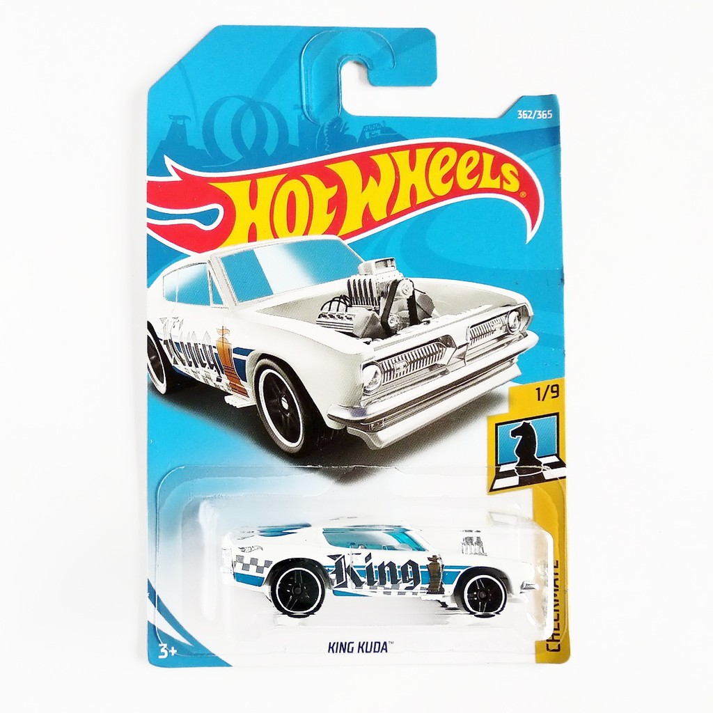 Hot Wheels King Kuda Putih Checkmate Mainan Mobil Hotwheels