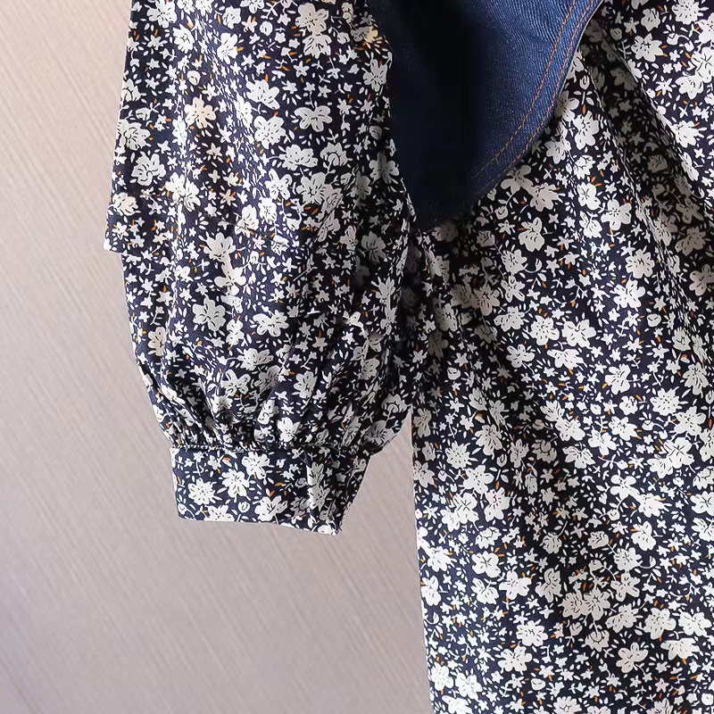 【 Baru Datang 】(0-3Tahun) QZ-108 Dress lucu rumbai lengan panjang
