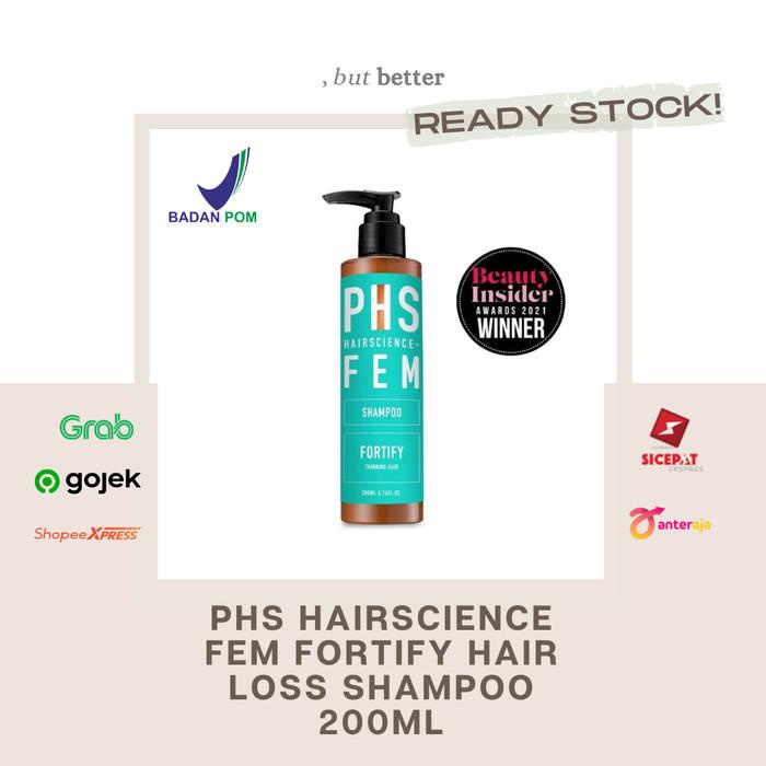 Shampoo [Best For Hair Loss] Phs Hairscience Fem Fortify Shampoo 200Ml