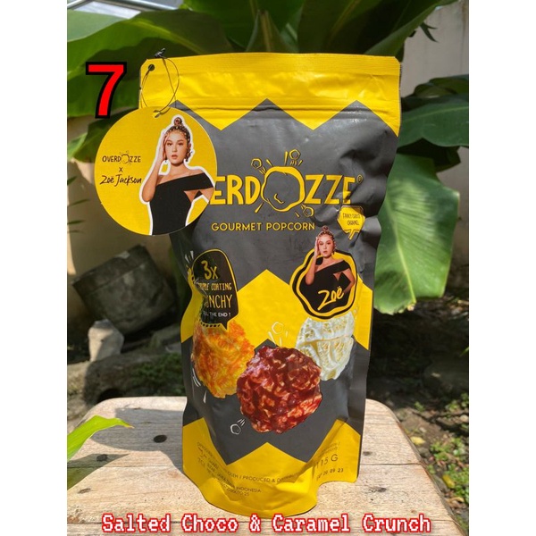 

Overdozze Premium Popcorn ZOE "Fancy Choco Caramel" ( isi 2 rasa Salted Choco & caramel Crunch )