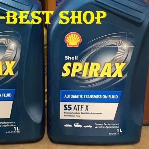 NEW OLI MATIC SHELL SPIRAX S5 ATF X / ATF MULTI VEHICLE GALON 1 LITER