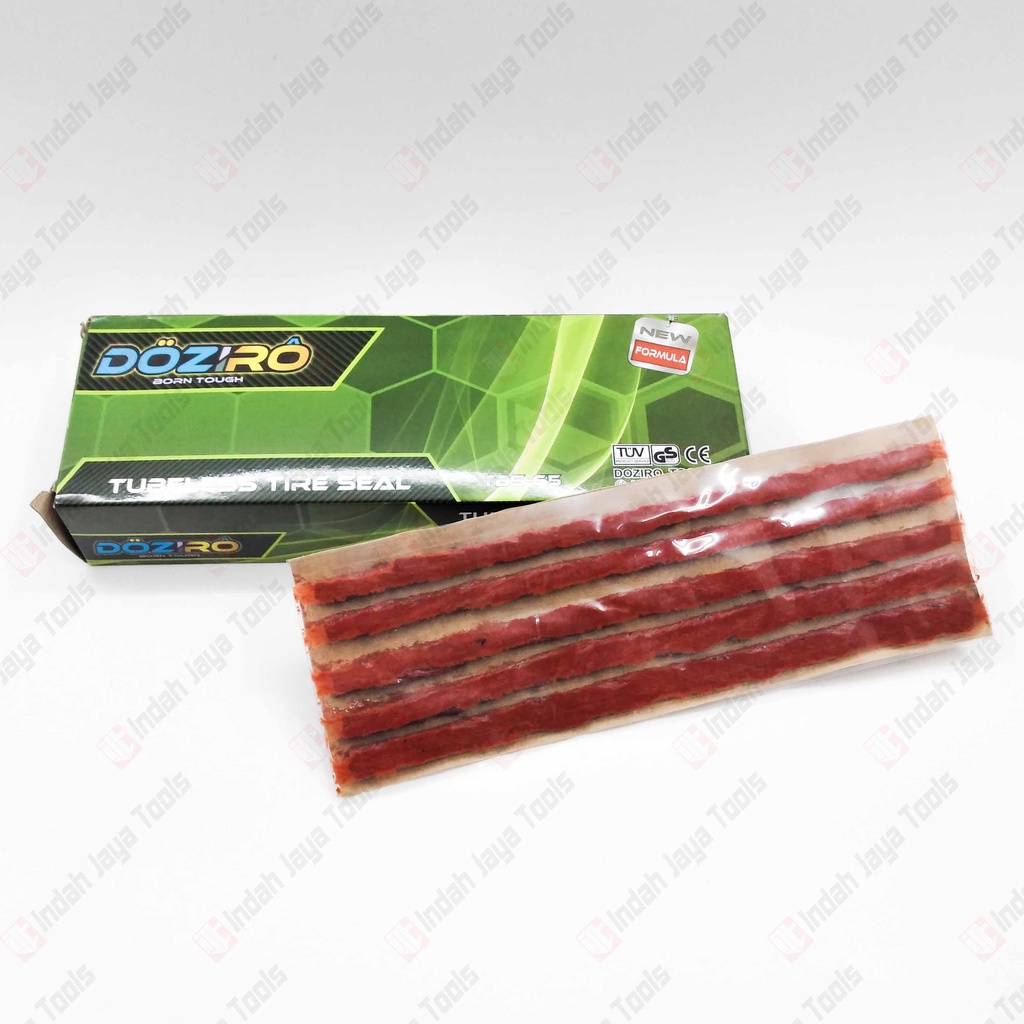 DOZIRO TBS-65 Refill Isi Karet Cacing Tambal Ban Tubles Per Lembar