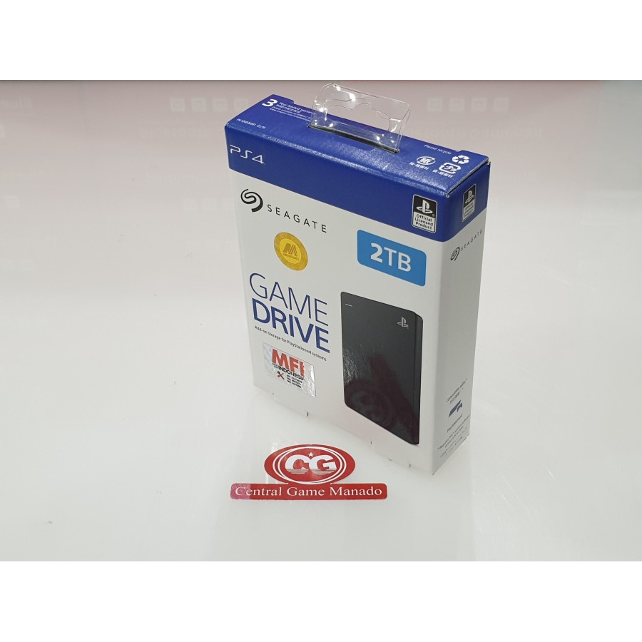 Harddisk External SEAGATE Game Drive for PS4 2TB USB 3.0 ORIGINAL