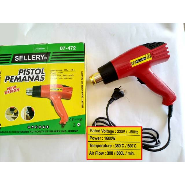 Mesin Heat Gun / Pistol Pemanas