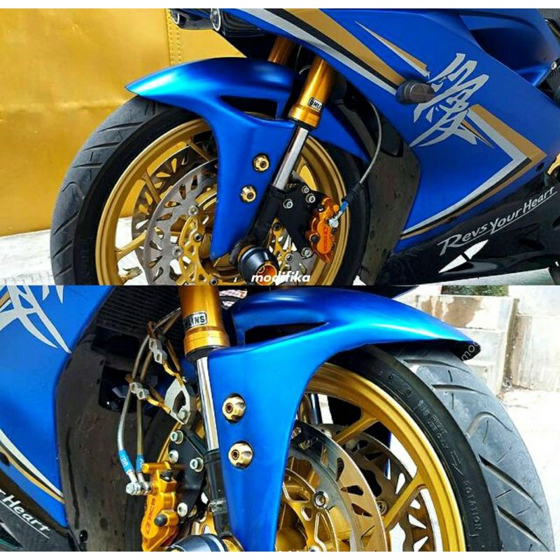 Jual Spakbor Depan R15 V3 Model R1 Carbon Spakbor depan All New R15 V4 ...