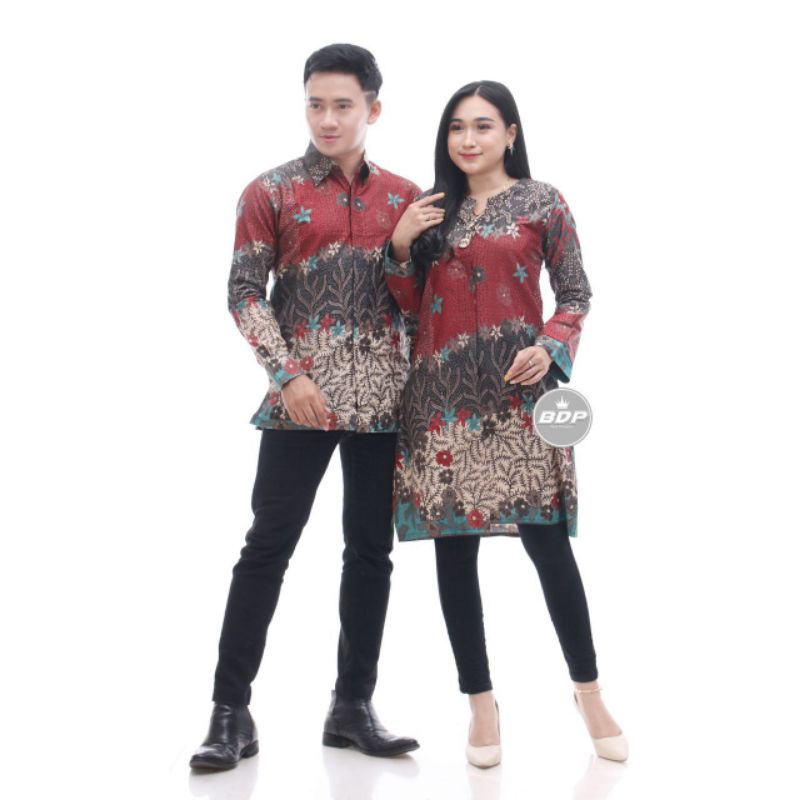 COUPLE BATIK // ATASAN BATIK SERAGAM KANTOR