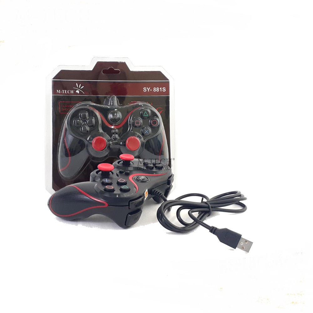 ITSTORE M-TECH SINGLE INFERNO SY881S JOYSTICK PC USB GAMEPAD mtech CONTROLLERS single inferno