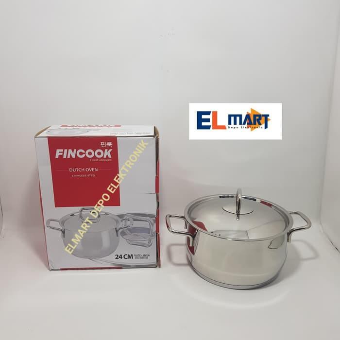 Dijual FINCOOK dutch oven stainless 24cm DO2406SSSS/panci induksi stainless Berkualitas