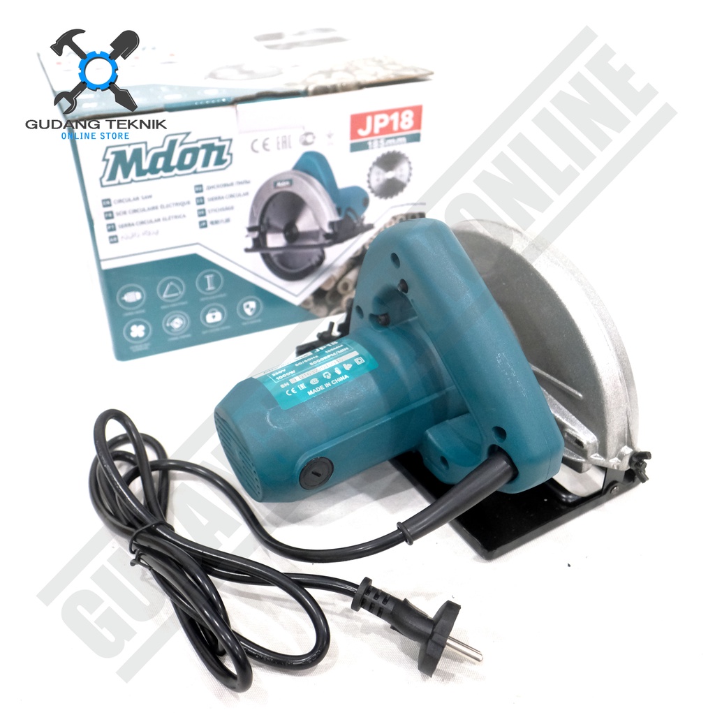 Circular Saw 7&quot; MDON JP18 / Mesin Potong Gergaji Kayu 7 Inch JP 18 MDON