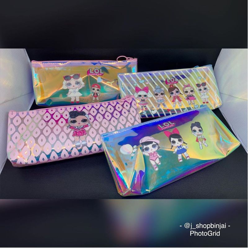

Dompet pensil metalik