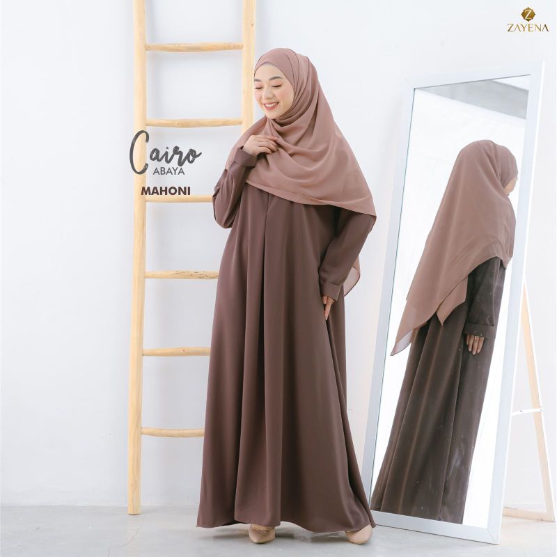 Abaya Polos Abaya LD 120 Cairo Abaya by Zayena