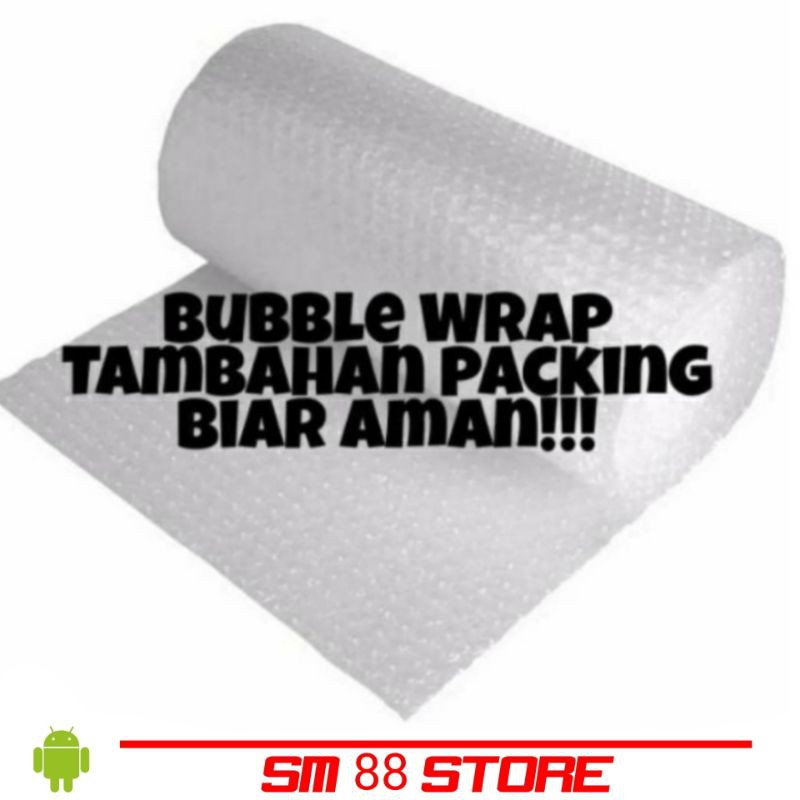 

BUBBLE WRAP PACKING TAMBAHAN BUBBLE BIAR AMAN