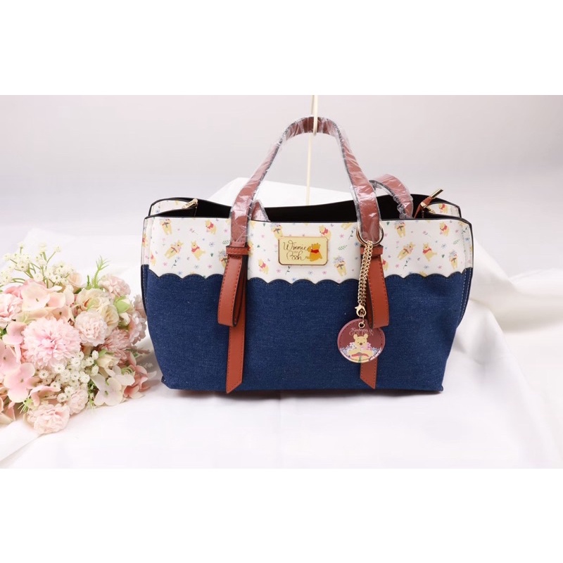 Tas Winnie The Pooh Skyblue x disney