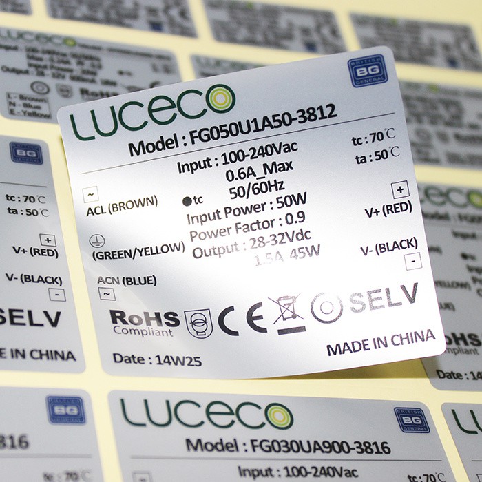 

STIKER LABEL KEMASAN PRODUK METALIC SILVER / STICKER KEMASAN / STIKER CUTTING MURAH BEKASI JAKARTA