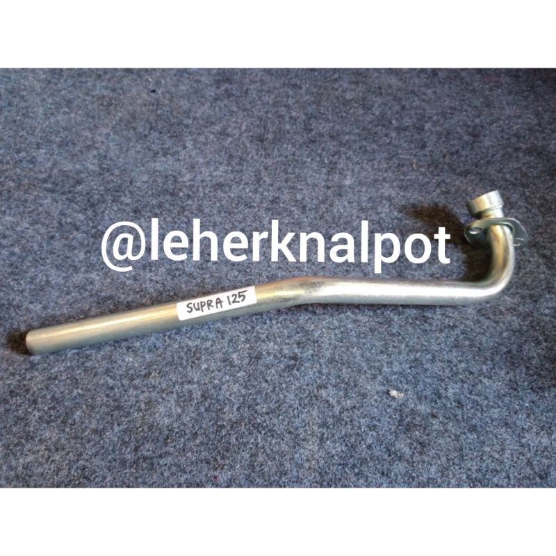 COD/ LEHER KNALPOT STANDART SUPRA X 125 NEW / HEADER SUPRA X 125 NEW / LEHER KNALPOT SUPRA X 125 NEW