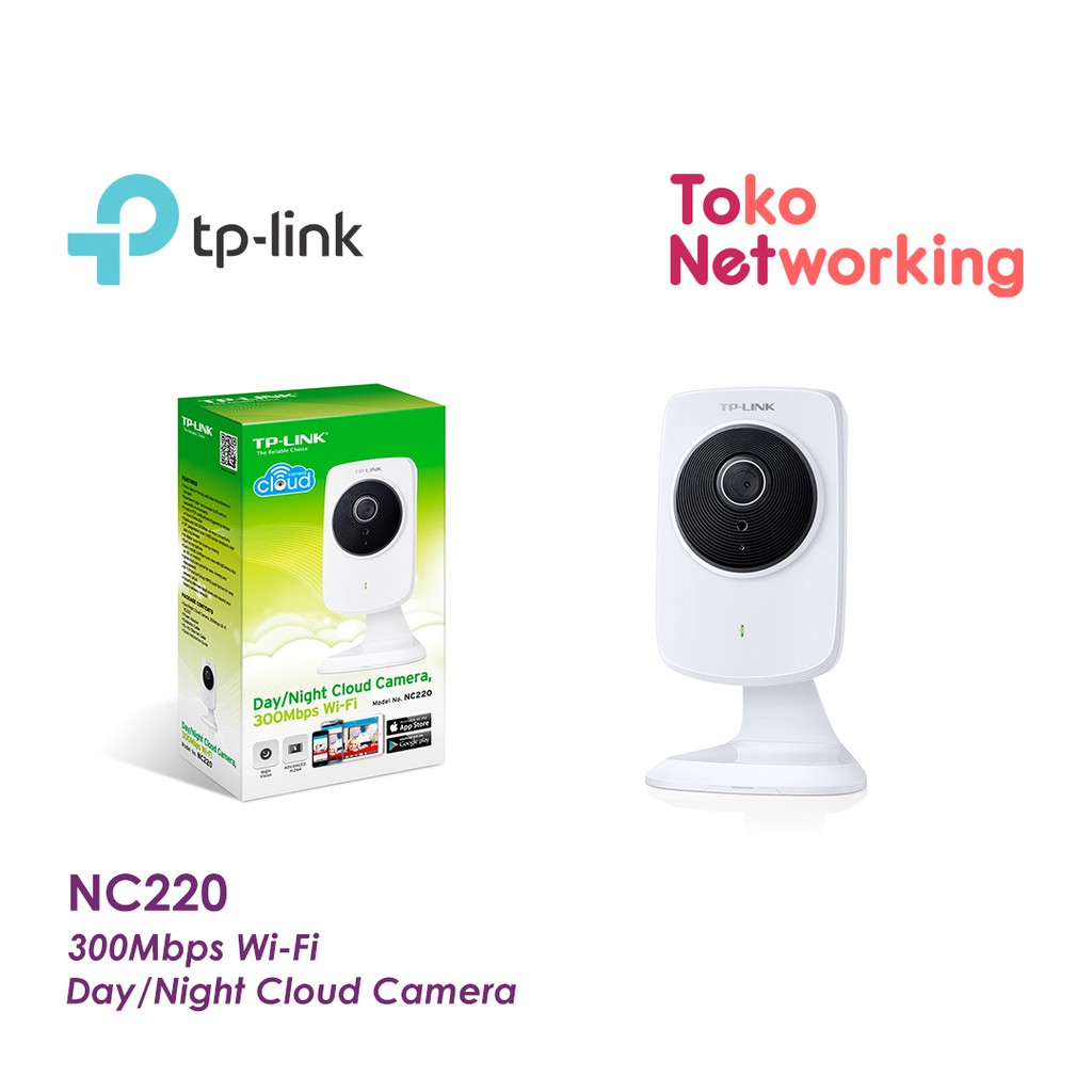 TP-LINK NC220: Day/Night Cloud Camera, 300Mbps WI-Fi