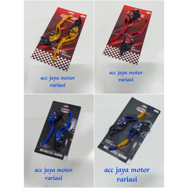 Handel rem variasi 1 set kanan kiri motor vario 125 /150 2020 beat fi combi brake 2021