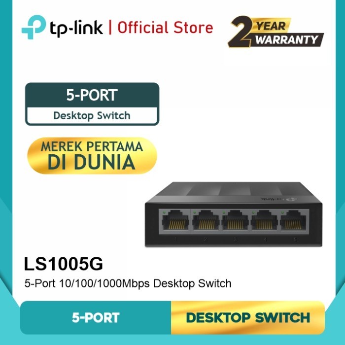 Gigabit Desktop Switch TP-LINK LS1005G 5Port - Hub 5 Port LS 1005G