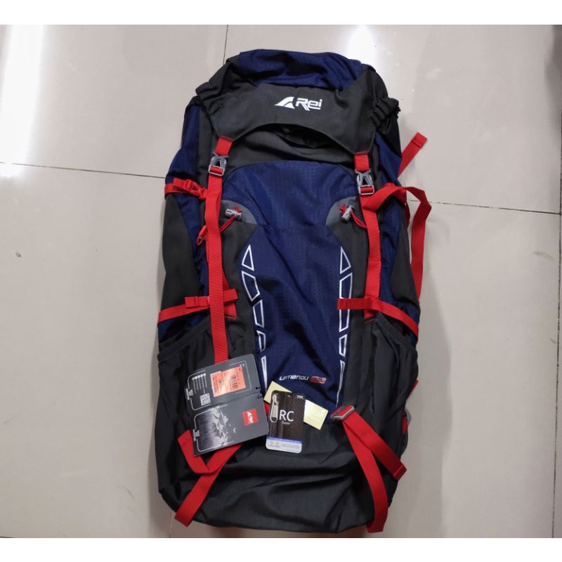 Carrier Rei Lamandu 80L Keril Rei ORI+Raincover