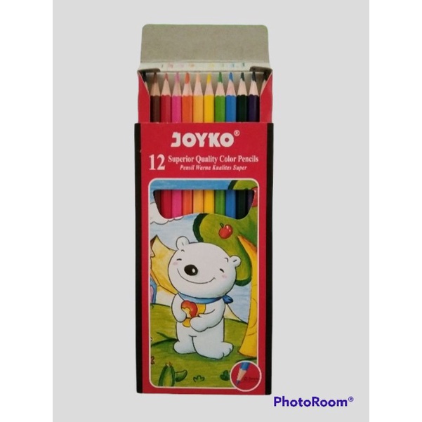 

Joyko CP-12PB pensil warna 12 panjang