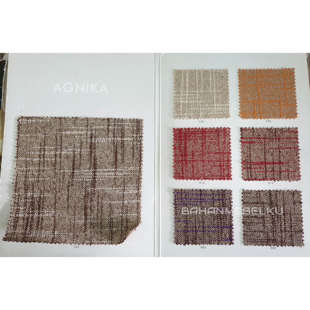 KAIN POLOS ATEJA - AGNIKA - GARIS POLOS ABSTRAK - ATEJA - INTERIOR SOFA KURSI MEBEL FURNITURE