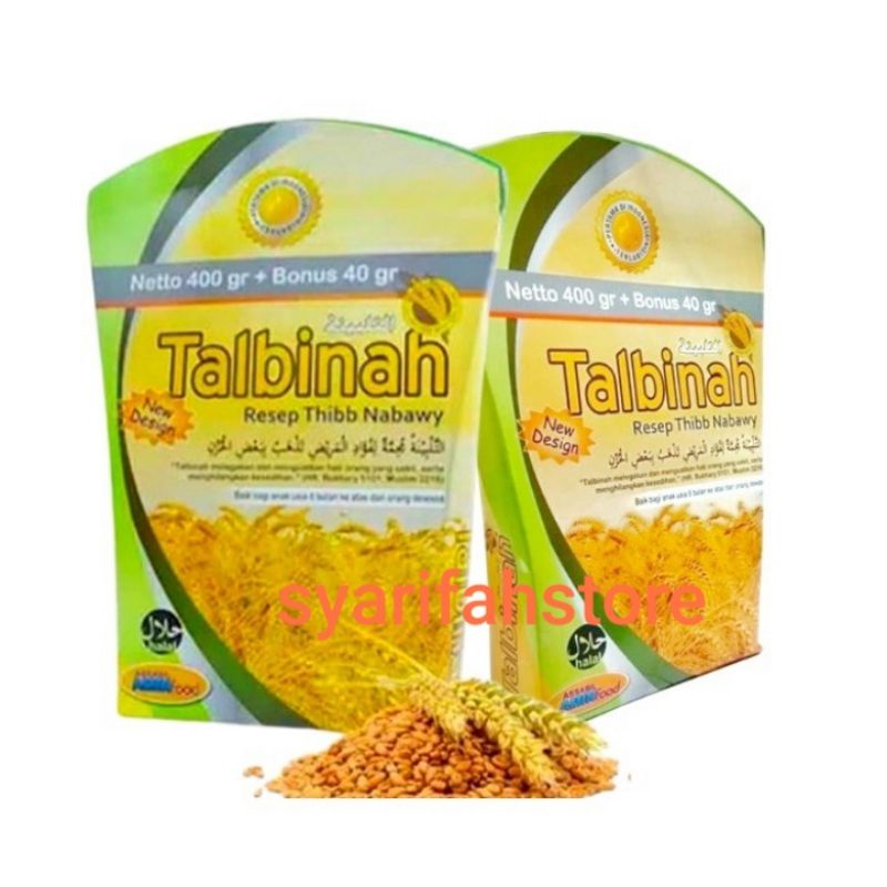 

Talbinah Tepung Gandum Obat Maag 400+40Gram Original Assabil AminFood