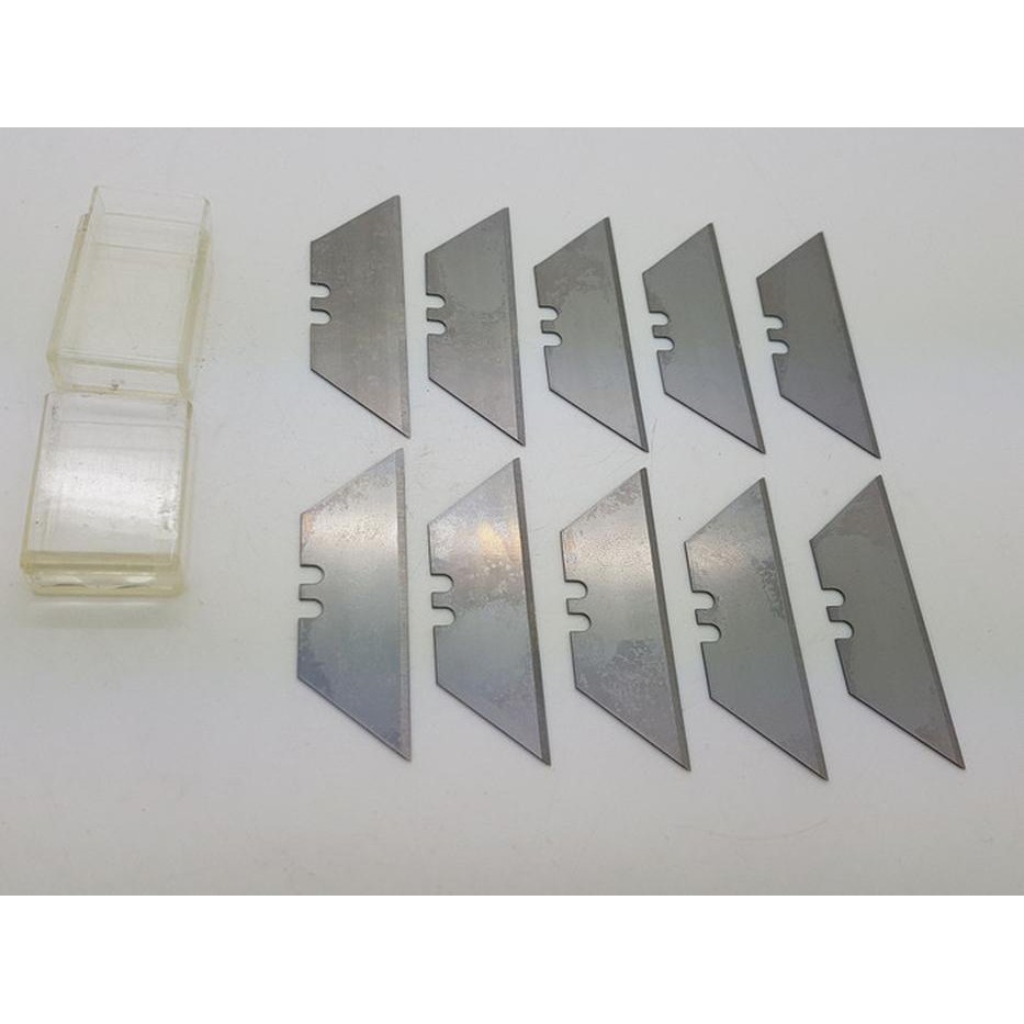 

isi 10 pcs mata folding cutter knife ( pisau lipat / Cutter lipat )