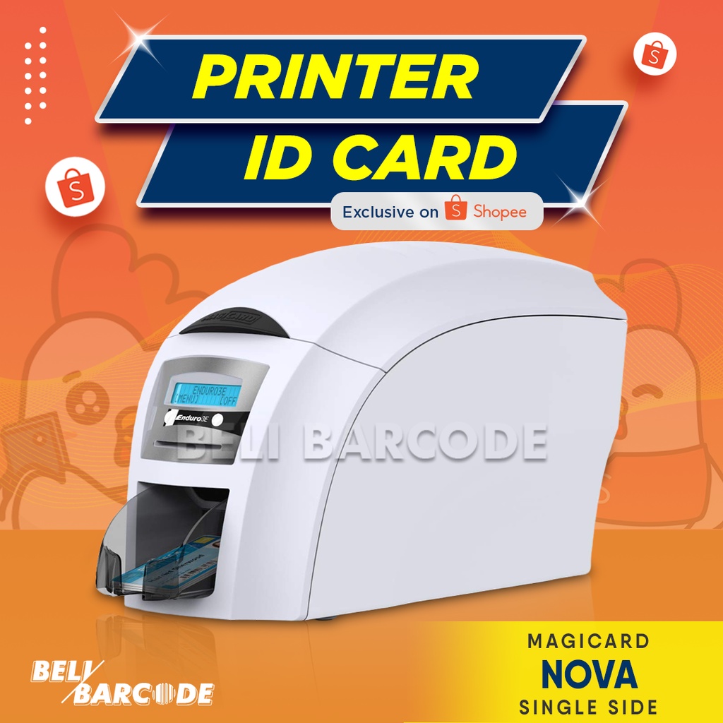 Printer ID Card Magicard Nova Cetak Kartu PVC Single Side